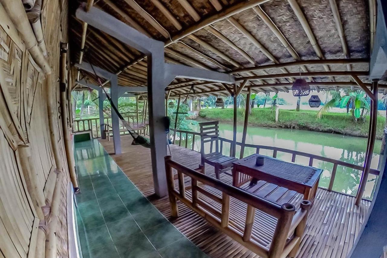 Baleku Bamboo Retreat Otel Pangandaran Dış mekan fotoğraf